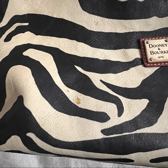 Dooney & Bourke Zebra Print Hobo - Picture 5 of 9